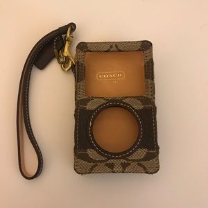 Authentic Coach Classic IPod Holder